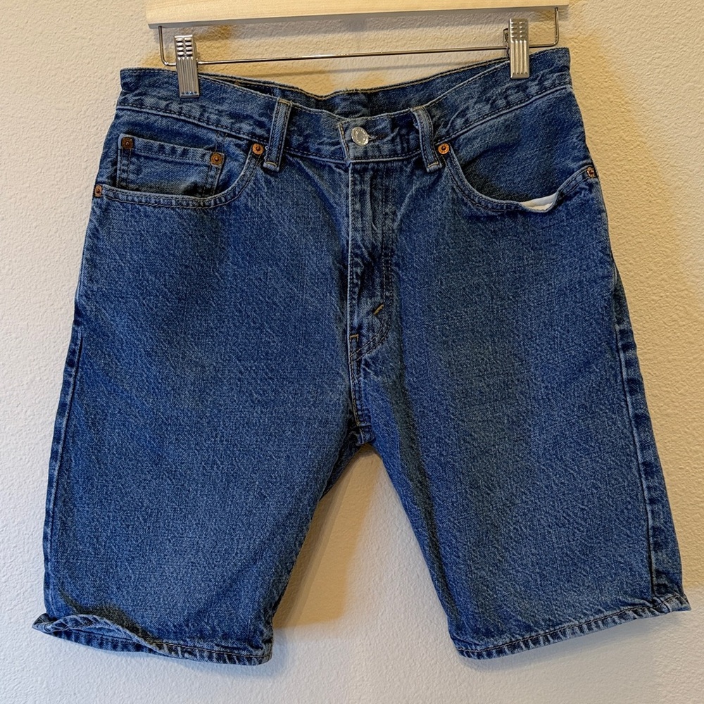 Levi’s 505 Classic Blue Denim Men's Shorts Size w 32